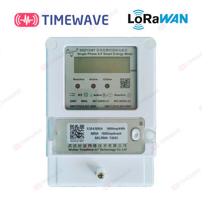 Счетчик энергии IoT беспроводное 50Hz 220V LoRaWAN высокой точности 1 участок DDZY2397