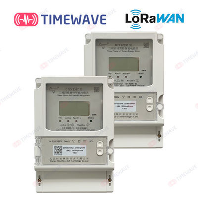 Умный счетчик энергии Gprs гнезда ANSI LoRa RF Wifi метра ваттчаса 3 участков