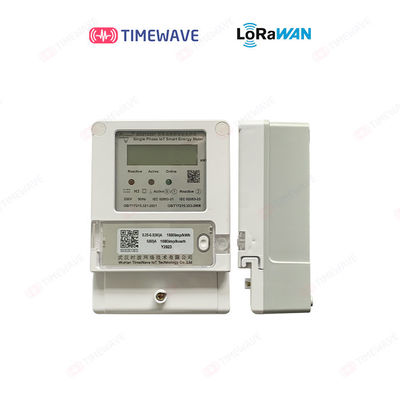 Рельс Din один счетчик энергии Lorawan участка предоплатил метр расхода энергии DC цифров