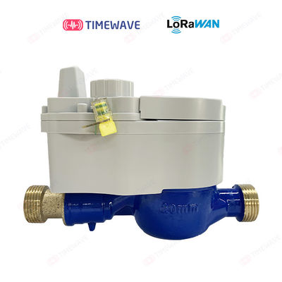 Водомер LoRaWAN с цифровым дисплеем для монтажа рельсов DIN