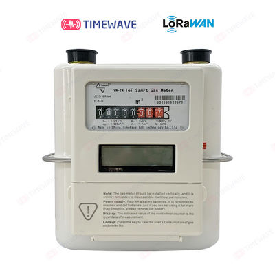 LCD-экран LoRaWAN газомер с предоплаченной функцией для удаленного чтения и управления
